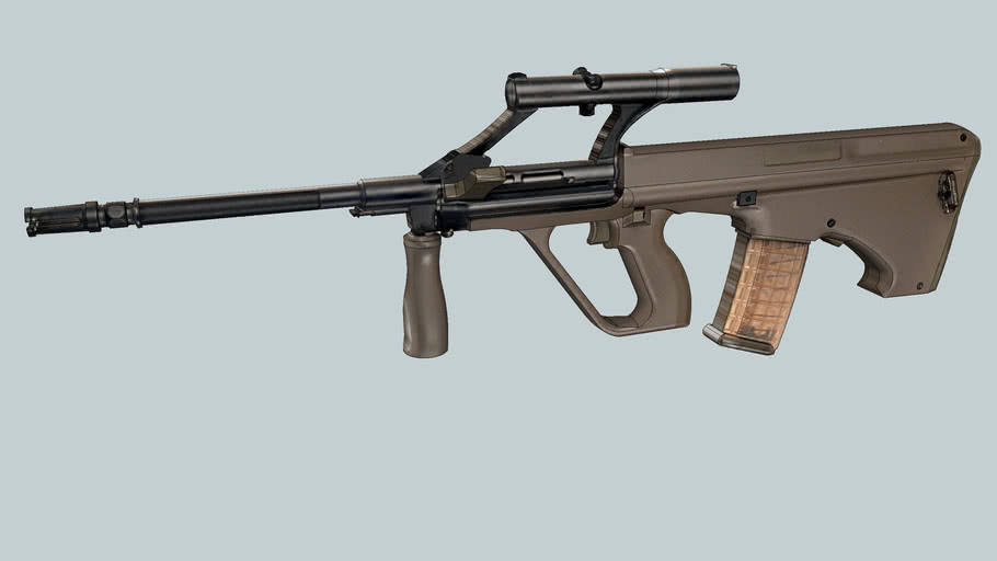 Aug застарелое дерево. Steyr Aug LMG. Оружие Steyr Aug 2. Steyr Aug HBAR. Aug a3 HBAR.