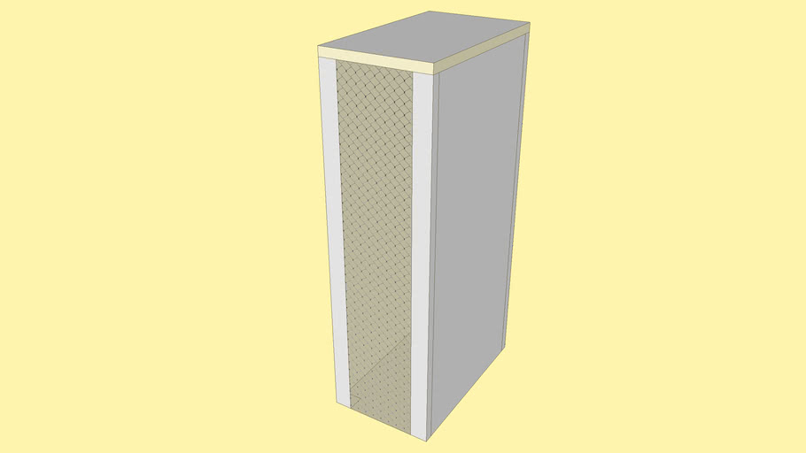 Rack (High 2.05 m, 60x100 cm) | 3D Warehouse
