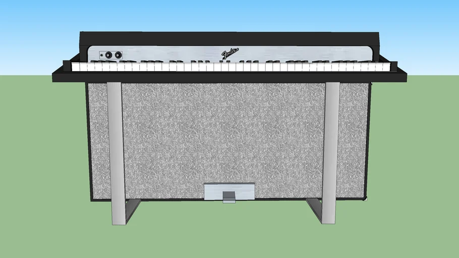 Fender Rhodes **Update** | 3D Warehouse