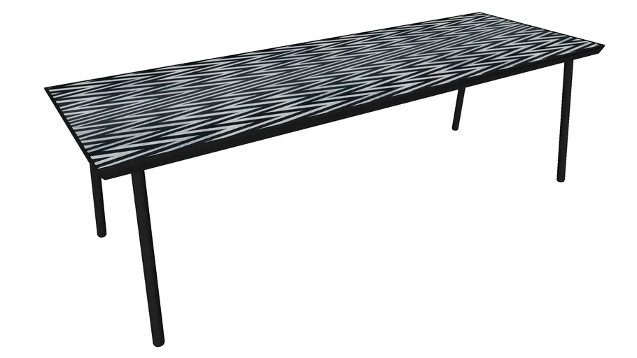 79732 Coffee Table Thekla 140x70cm (Couchtisch Thekla 140x70cm) | 3D ...