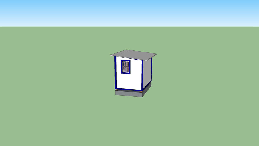 Cm 7s outdoor lab shed assignment 3D Warehouse