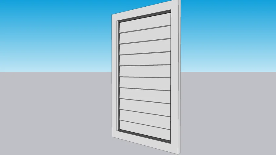 louvered Vent 14x24