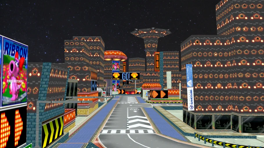 Mushroom City Mario Kart Double Dash 3d Warehouse 9661