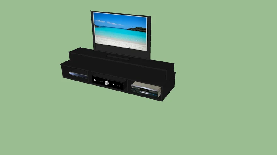 Home Theatre unit 3D Warehouse