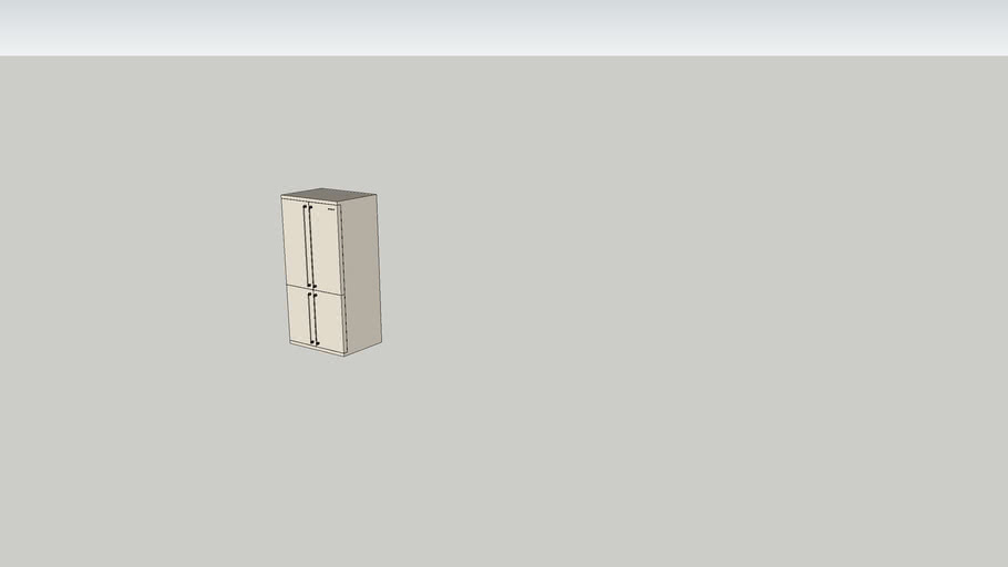 smeg victoria refrigerator 3D Warehouse