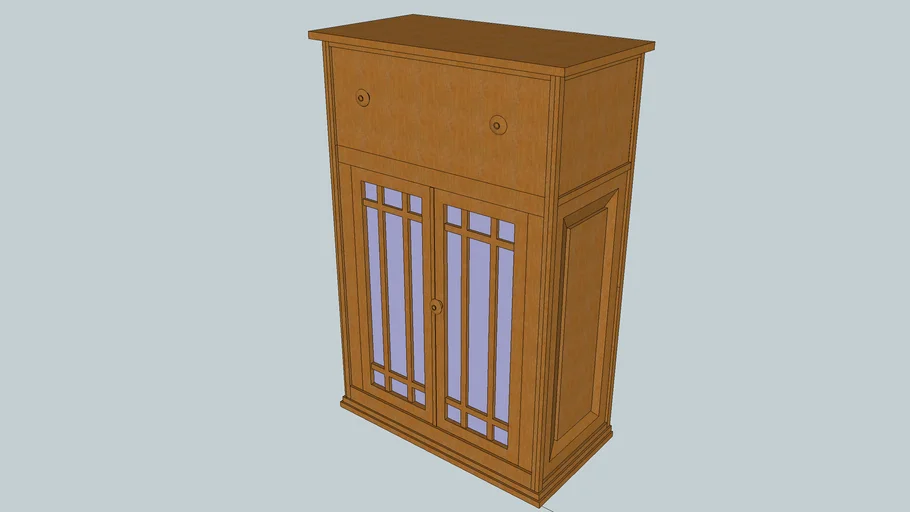 pie safe 3D Warehouse