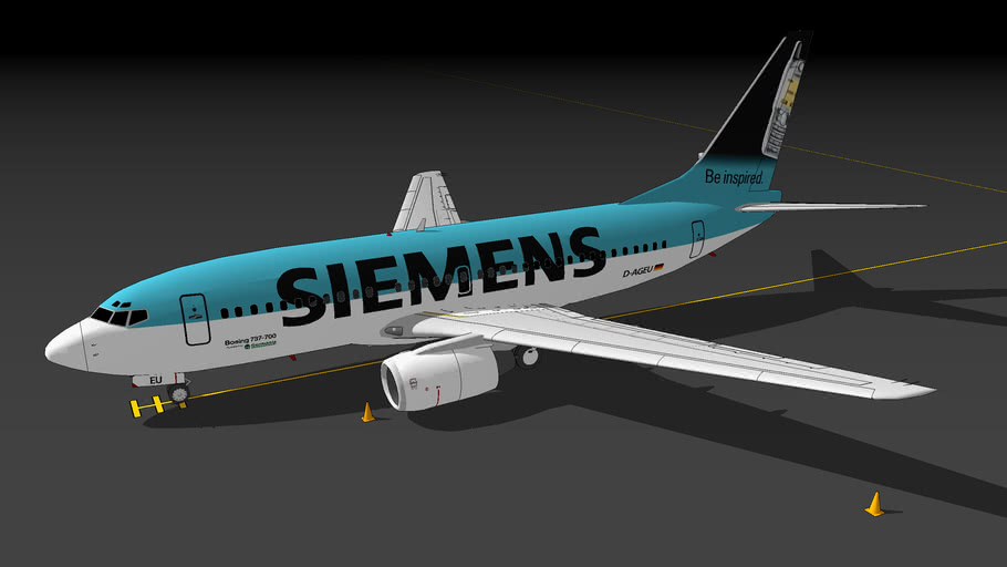 Germania - Germania Fluggesellschaft mbH 737-75B "Siemens" (2002)