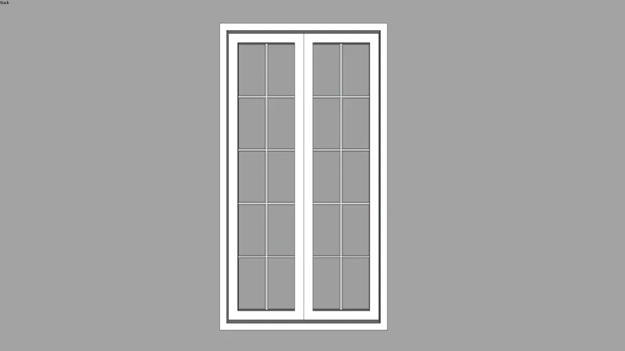 CASEMENT Window For Living Spaces - 3' x 5'6' ] | 3D Warehouse