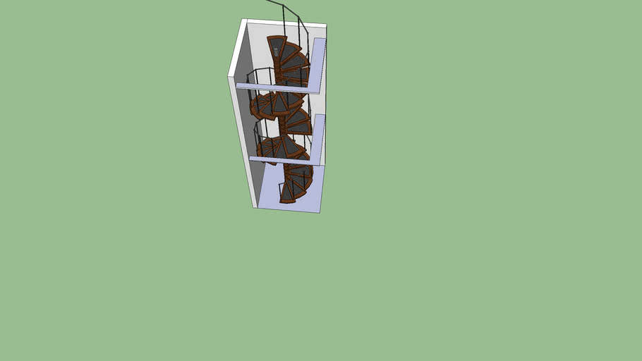 Spiral Staircase - Double floor