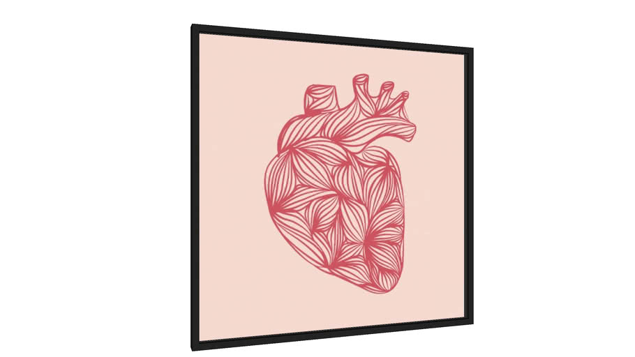 Quadro HEART - Galeria9, por Michelle Cruz