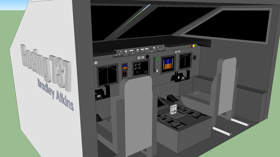 737 Cockpit New | 3D Warehouse