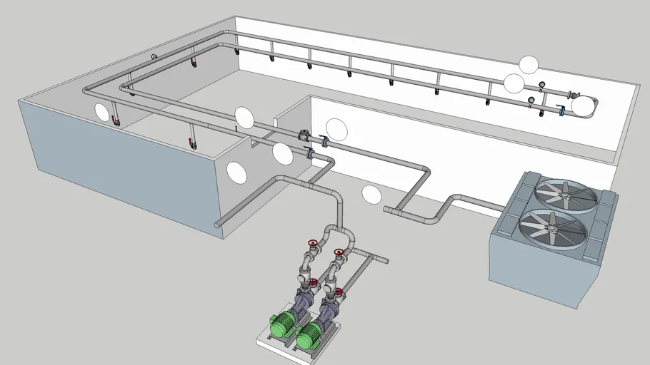 Water system cooling