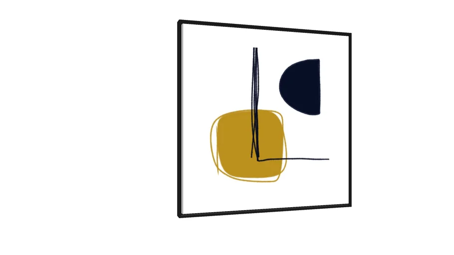 Quadro minimalista por Karine Tonial Grimm - Art Tonial