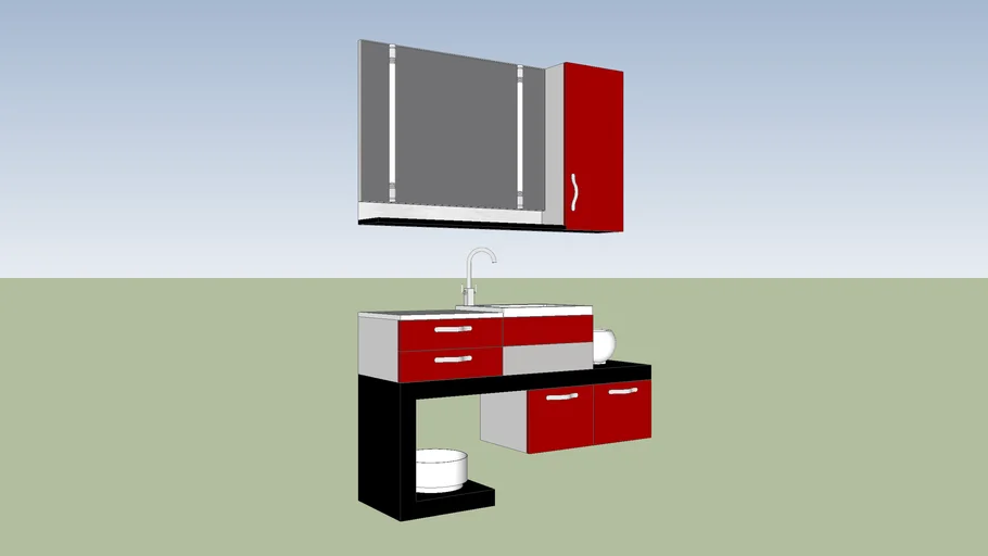 Bathroom cabinet | 3D Warehouse