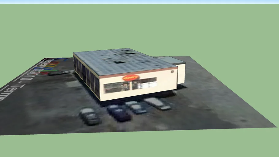 Las Cruces Gas Station Near New Mexico State University 3D Warehouse