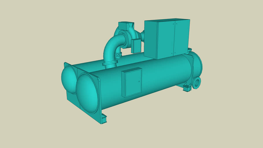 York Chiller YK KP KR H9 3D Warehouse