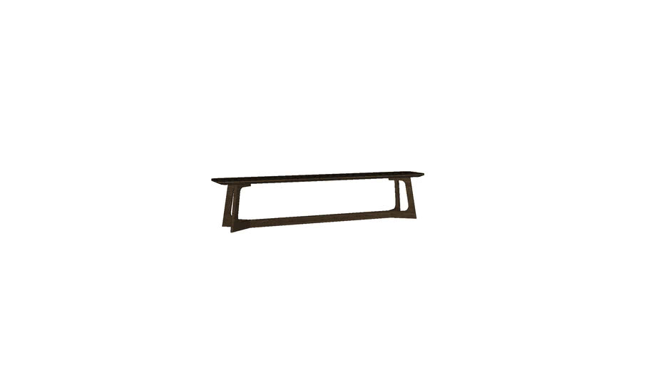 [Square Roots] Siku 2100 Bench(Solid Wood)