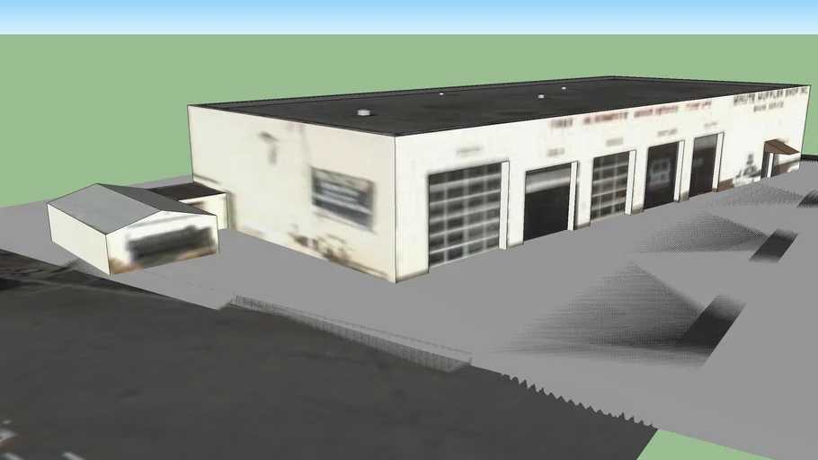 Minute Muffler Shop INC, Brake service. 3D Warehouse