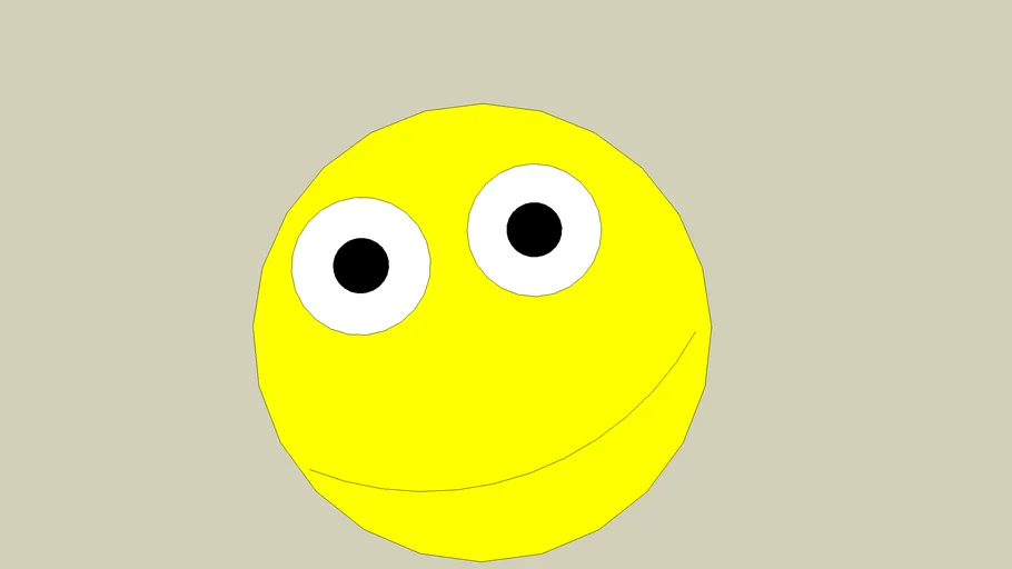 Huge Smiley Face | 3D Warehouse