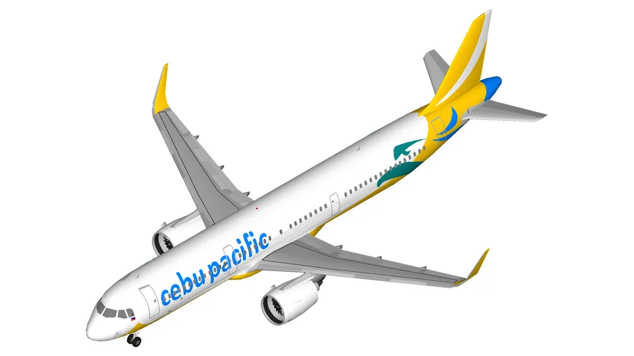 Cebu Pacific Airbus A321neo | 3D Warehouse