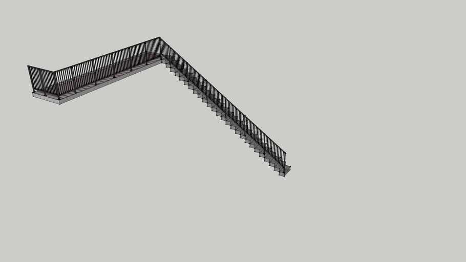 ryan stair rail | 3D Warehouse