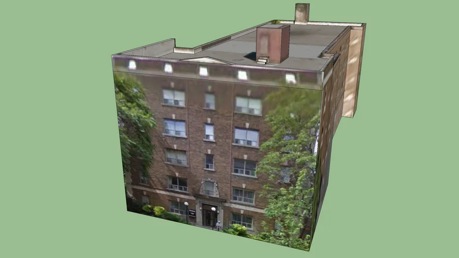 Redfern Court apartments, Church & Wellesley, Toronto 3D Warehouse
