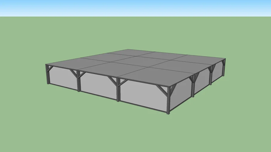H1Z1 Deck Foundation UPDATED] | 3D Warehouse