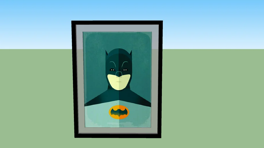 Quadro Batman | 3D Warehouse