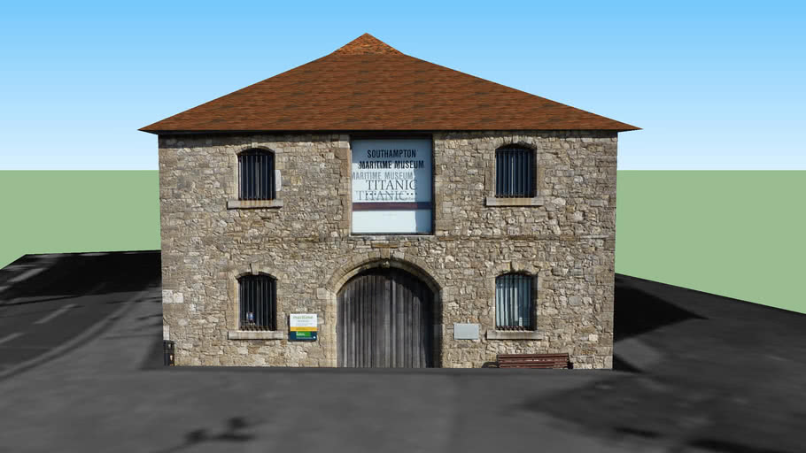 The Maritime Museum (The Wool House) , Southampton, UK. 3D Warehouse
