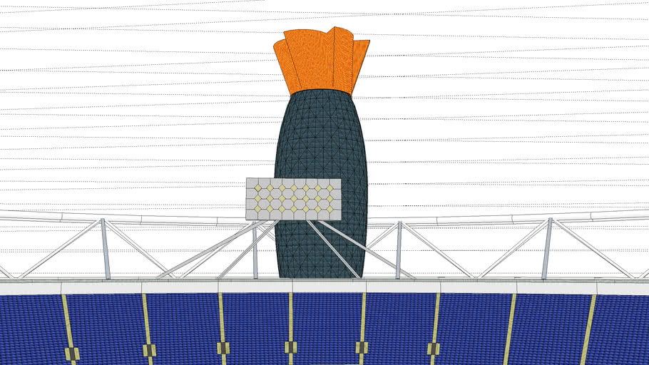 Olympic Cauldron for Martin Leroy's design competition | 3D Warehouse