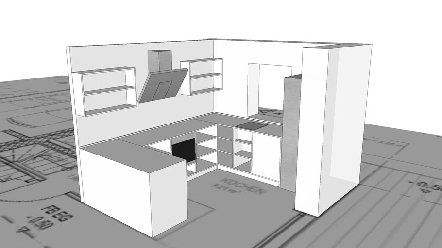 Sanders kitchen 3D Warehouse