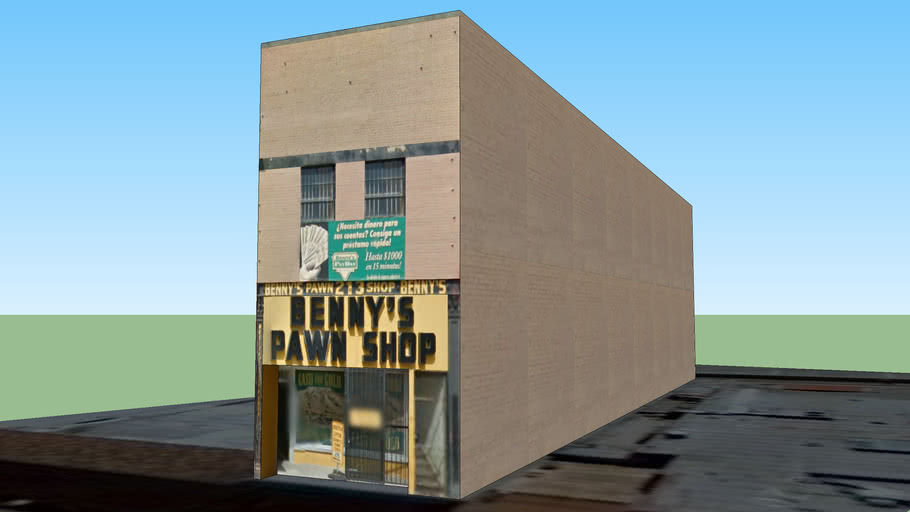 Benny's Pawn Shop 3D Warehouse