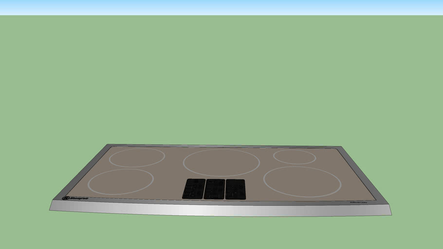 GE Monogram Cooktop 3D Warehouse