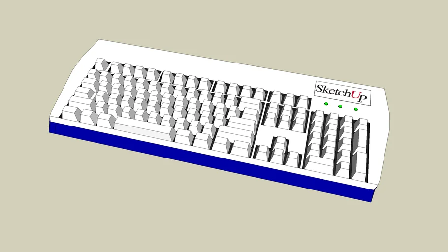 keyboard-3d-warehouse