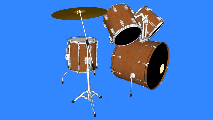 drum-kit-3d-warehouse