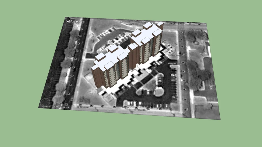 maranatha apartments 3D Warehouse