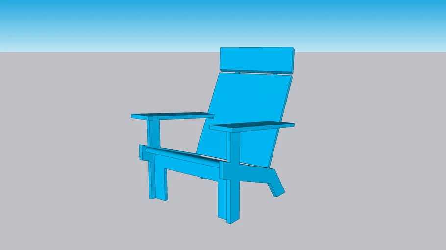 Tall Lollygagger Lounge Chair | 3D Warehouse