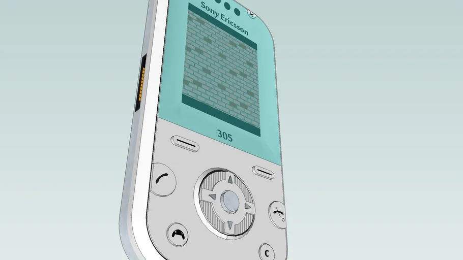 Sony Ericsson f 305 | 3D Warehouse