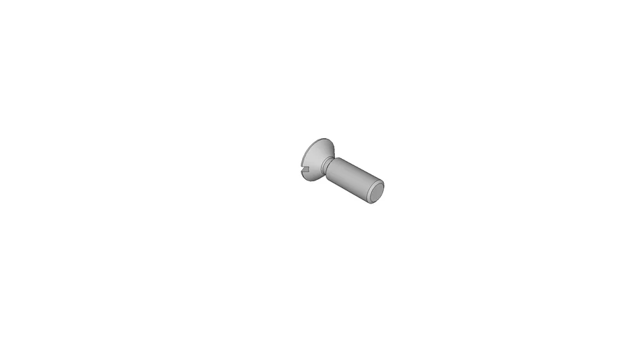 11300375 Slotted raised countersunk head screws DIN 964 AM2.5x8