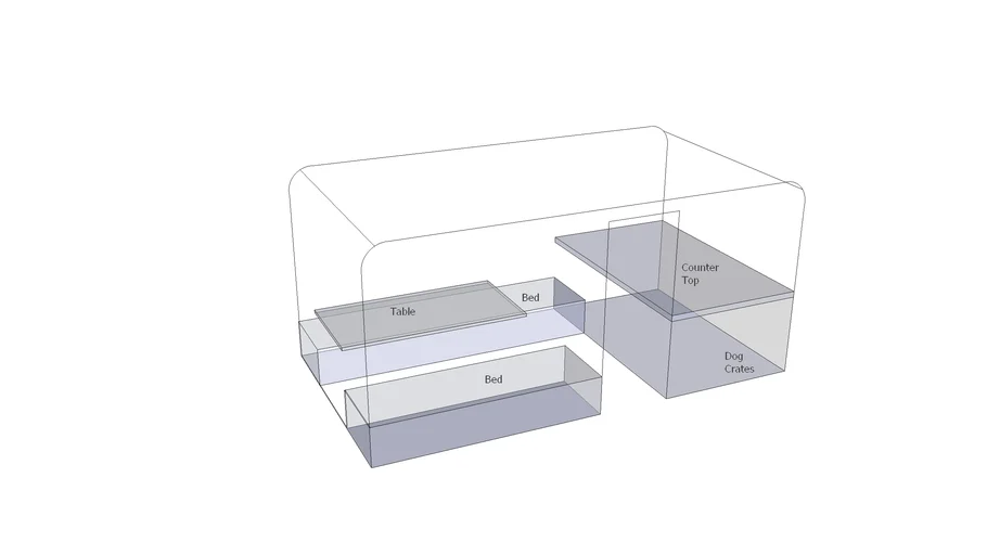 trailer floor plan | 3D Warehouse