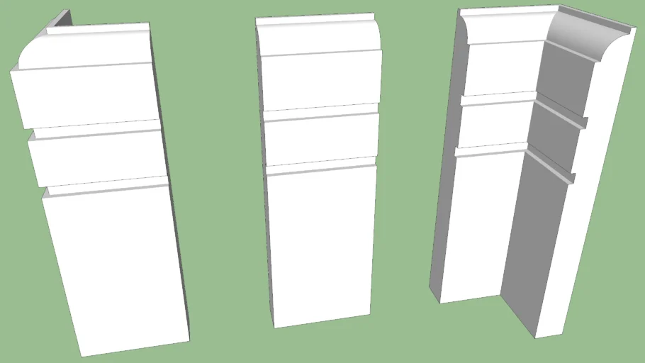 Rodapé | 3D Warehouse