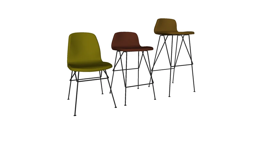 WIRE chair & barstool - Brafour