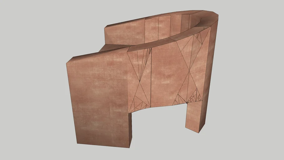 sculpt chair 3D Warehouse