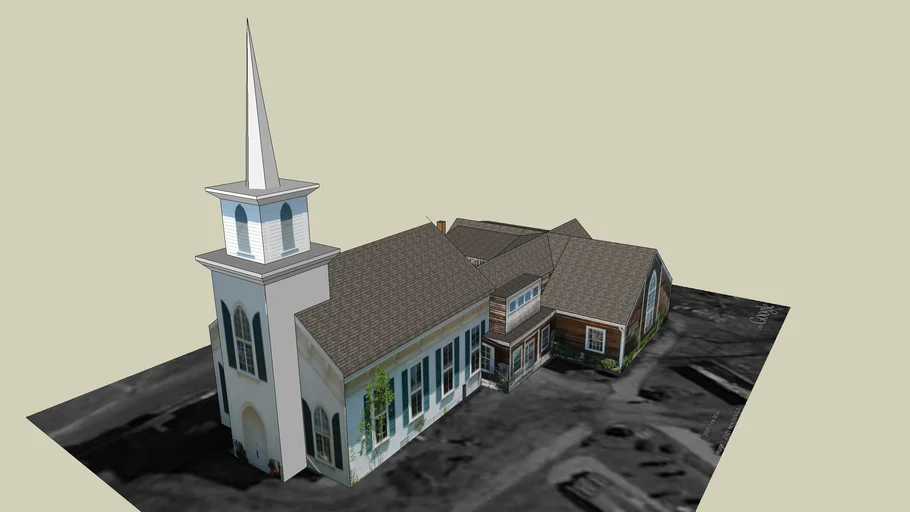 Cutchogue Free Library 3D Warehouse