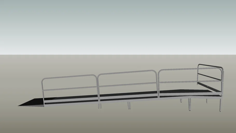 24 inch ADA ramp | 3D Warehouse