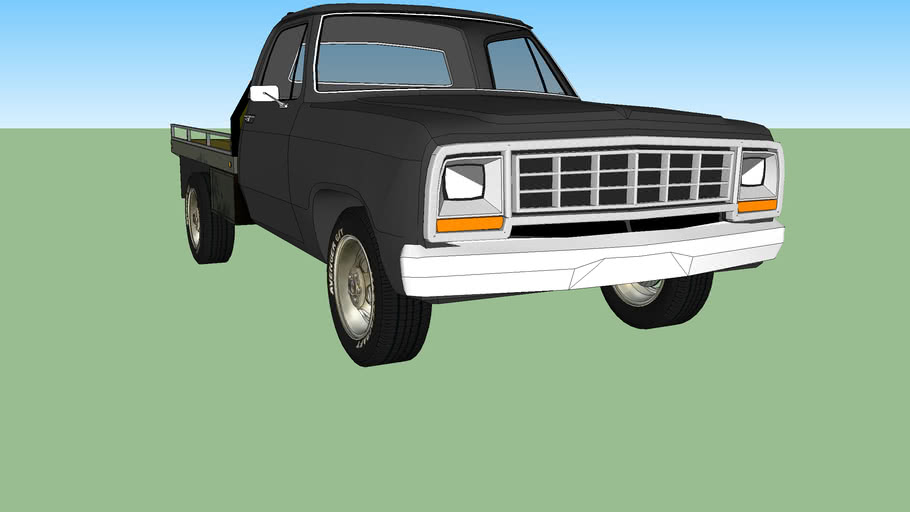 1985 dodge d150 | 3D Warehouse