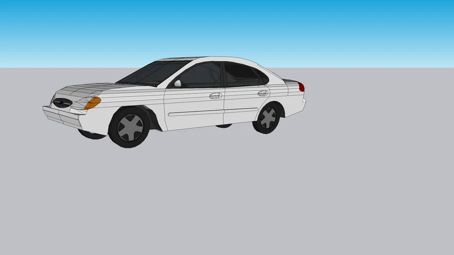 2000 Ford Taurus Sedan 3d Warehouse