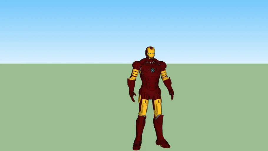 Iron Man Mark III - - 3D Warehouse