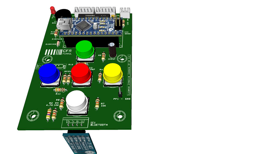 ROBOT K-BOT V2 PCB02 Placa de control montada | 3D Warehouse