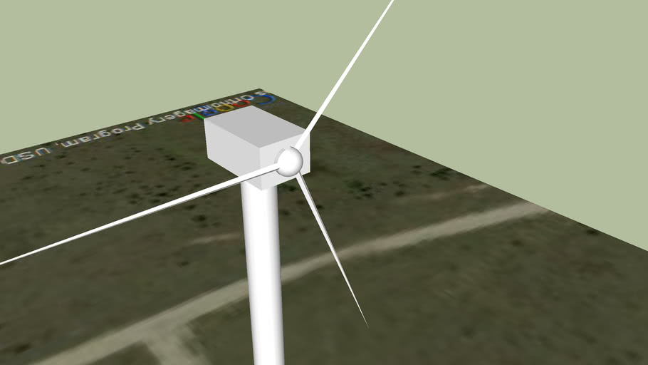 Buffalo Gap Wind Farm Turbine | 3D Warehouse